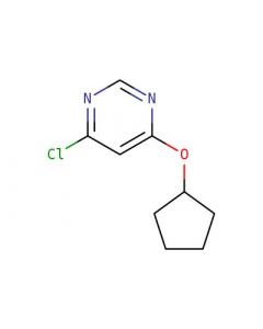 Astatech 4-CHLORO-6-(CYCLOPENTYLOXY)PYRIMIDINE; 0.25G; Purity 95%; MDL-MFCD14611083